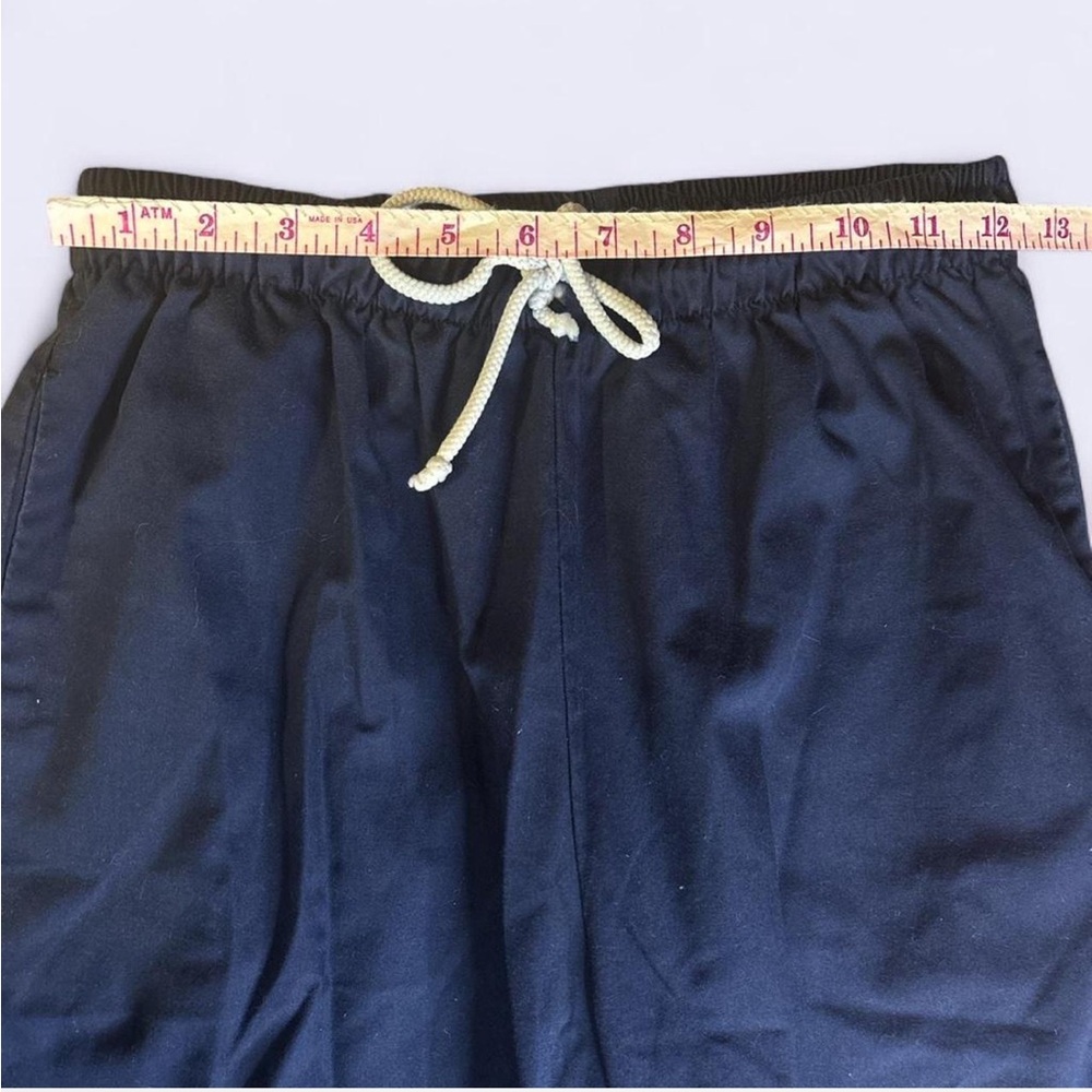 Vintage Ellen's Navy Blue Scrub Pants Women's Medium Made in USA - Picture 5 of 7